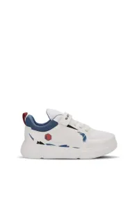 Slazenger Kepa Sneaker Unisex Kids Shoes White / Saxe Blue #7212405