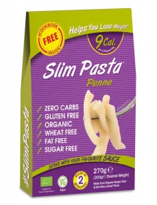 Bio Cestoviny Slim Pasta Penne - Slim Pasta, 270g