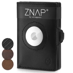 Slimpuro ZNAP Airtag Wallet, 12 kariet, priehradka na mince, 8,9 x 1,8 x 6,3 cm (Š x V x H), ochrana RFID #1427425
