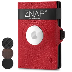 Slimpuro ZNAP Airtag Wallet, 8 kariet, priehradka na mince, 8,9 x 1,5 x 6,3 cm (Š x V x H), ochrana RFID #1427720