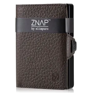 Slimpuro ZNAP Slim Wallet, 12 kariet, priehradka na mince, 8,9 x 1,8 x 6,3 cm (Š x V x H), ochrana RFID #1426380