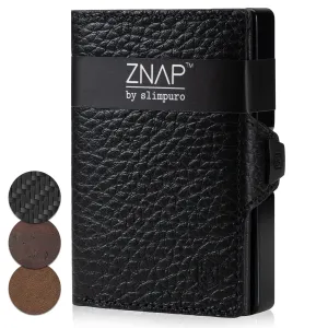 Slimpuro ZNAP Slim Wallet, 12 kariet, priehradka na mince, 8,9 x 1,8 x 6,3 cm (Š x V x H), ochrana RFID #1426398