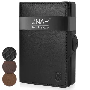 Slimpuro ZNAP Slim Wallet, 8 kariet, priehradka na mince, 8,9 x 1,5 x 6,3 cm (Š x V x H), ochrana RFID #1426396
