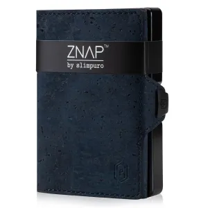 Slimpuro ZNAP, tenká peňaženka, 8 kariet, priečinok mince, 8,9 × 1,5 × 6,3 cm (Š × V × H), RFID ochrana #1426379