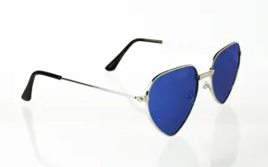 Dámske slnečné okuliare pilotky Hearts BLUE