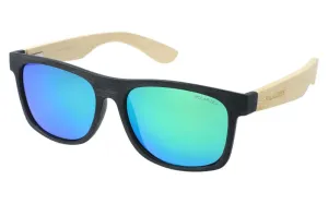 Drevené polarizačné slnečné okuliare Wayfarer Modern 