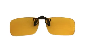 Polarizačný klip na okuliare - na šoférovanie - 4 cm x 