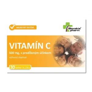 Slovakiapharm VITAMÍN C 500 mg long effect