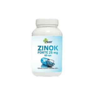 SLOVAKIAPHARM Zinok forte 25 mg 60 kapsúl