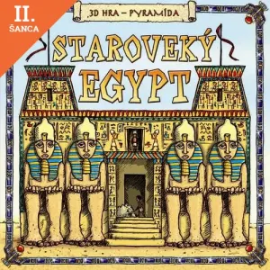 Lacná kniha Staroveký Egypt + 3D hra
