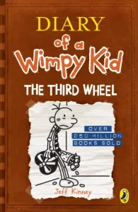 Diary of a Wimpy Kid 7 - The Third Wheel - Jeff Kinney, Puffin