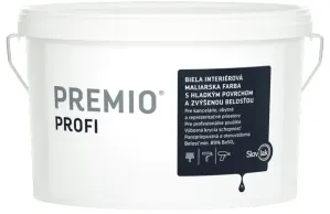 PREMIO PROFI - Interiérová oteruvzdorná farba biela 25 kg