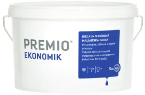 PREMIO EKONOMIK - Lacnejšia interiérová farba biela 25 kg