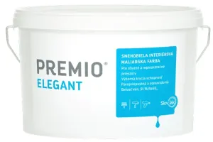 PREMIO ELEGANT - Snehobiela interiérová farba biela 15 kg