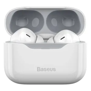 Baseus S1 earphones TWS with ANC, Bluetooth 5.1 (white)