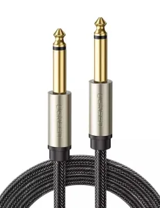 UGREEN AV128 Jack cable 6.35 mm - 3m (grey)
