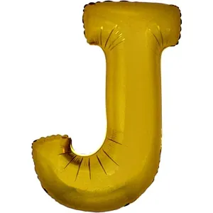 Balónik zlatý písmeno J