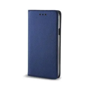 Puzdro Smart Book Motorola E32/E32s - tmavo modré