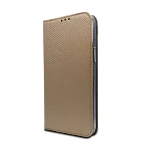 Puzdro Smart Book Motorola Moto E20/E30/E40/E20S - zlaté #2698607