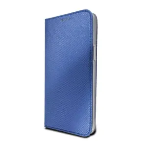Puzdro Smart Book Xiaomi Redmi Note 9 - tmavo modré #7685622
