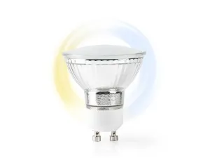 NEDIS Smart žiarovka LED GU10 5W biela WIFILW10CRGU10 WiFi SmartLife