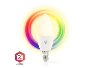 Smart LED žiarovka E14 4,9 W RGB NEDIS ZBLC10E14 ZigBee Tuya