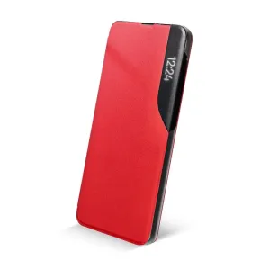 Puzdro Smart Flip TPU Samsung Galaxy A03s A037 - červené