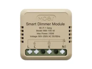 Smart ovladač osvětlení MOES Switch Module MS-105M WiFi Tuya