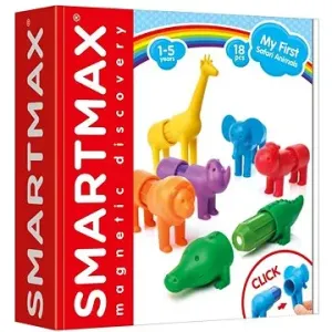 SMARTMAX Moje prvé Safari zvieratká - 18 ks