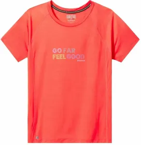 Smartwool Women's Active Ultralite Go Far Feel Good Graphic Short Sleeve Tee Carnival M Outdoorové tričko