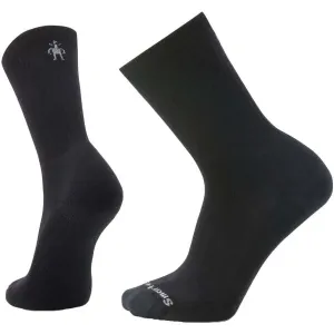 Smartwool EVERYDAY SOLID RIB CREW Pánske ponožky, čierna, veľkosť #9395591