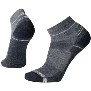 Smartwool HIKE LIGHT CUSHION ANKLE Pánske outdoorové ponožky, sivá, veľkosť #9410674