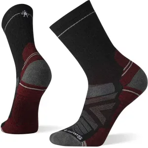 Smartwool HIKE LIGHT CUSHION CREW Pánske ponožky, čierna, veľkosť #6255262