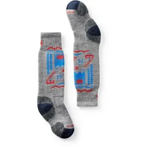 Smartwool WINTERSPORT FULL CUSHION SKI DAY OTC Detské lyžiarske ponožky, sivá, veľkosť
