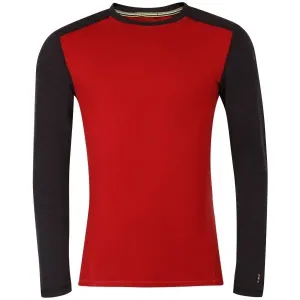 Smartwool M CLASSIC THERMAL MERINO BL CREW BOXED Pánske tričko, červená, veľkosť