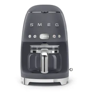 50 's Retro Style kávovar na filtrovanú kávu 1,4l 10 cup sivý - SMEG