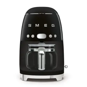 50's Retro Style kávovar na filtrovanú kávu 1,4l 10 cup čierny - SMEG