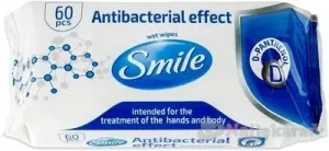 SMILE vlhčené obrúsky antibakteriálne s D-Panthenolom 60ks