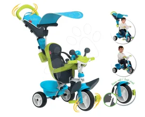 Smoby trojkolka Baby Driver Comfort Blue Smoby s EVA kolieskami modrá 741200