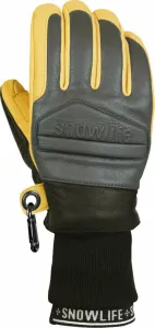 Snowlife Classic Leather Glove Charcoal/DK Nomad XL Lyžiarske rukavice
