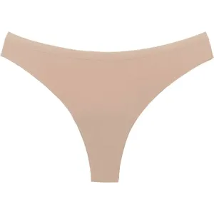 Snuggs Period Underwear Brazilian Light Tencel™ Lyocell Beige látkové menštruačné nohavičky pre slabú menštruáciu veľkosť L 1 ks