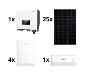 SOFAR SOLAR Solárna zostava SOFAR Solar -10kWp RISEN + hybridný menič 3f + 10,24 kWh batérie