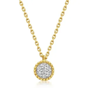 SOFIA DIAMONDS zlatý náhrdelník s diamantmi 0,11 ct GEMCS32198-32
