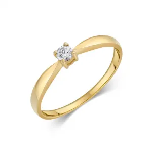 SOFIA DIAMONDS zlatý zásnubný prsteň CK5000523L1250 #2646748