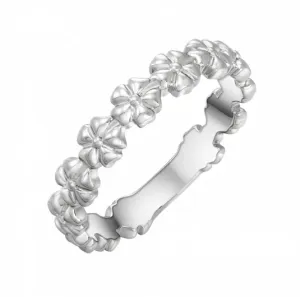SOFIA strieborný prsteň s kvetmi AEAR1829/R #5618457