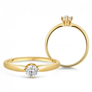 SOFIA zlatý prsteň ZODLR404110XL1 #2644050
