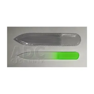 Sofit Pilník sklenený farebný obojstranný 9cm, hrúbka 2mm