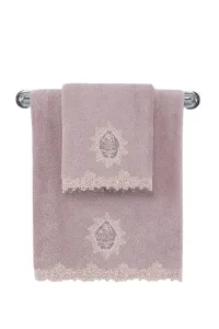 Soft Cotton Malý uterák DESTAN 30x50cm. Malé uteráky Destan s čipkou #1040616