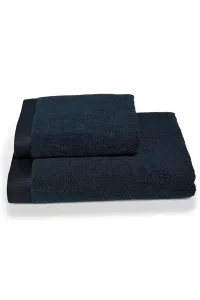 Soft Cotton – Darčeková súprava uterák a osuška Lord, 2 ks, tmavo modrá