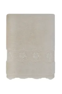 Soft Cotton Osuška STELLA s čipkou 85x150cm. Luxusné froté osušky #1041477